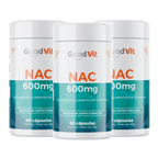 Nac N-Acetilcisteína 600mg 60 Cápsulas