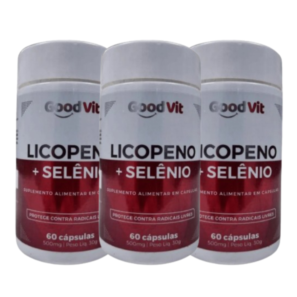 Licopeno + Sêlenio 60 Cápsulas