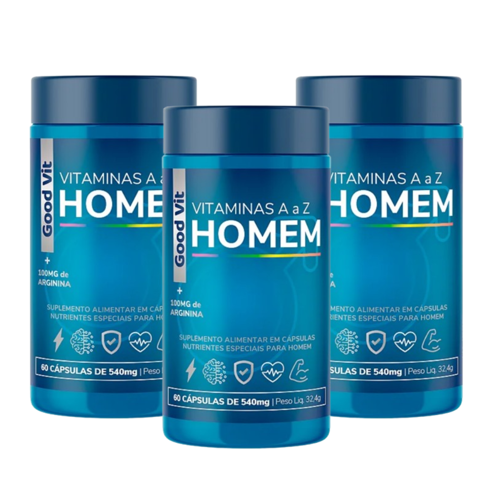 Polivitamínico Homem Az 60 Cápsulas