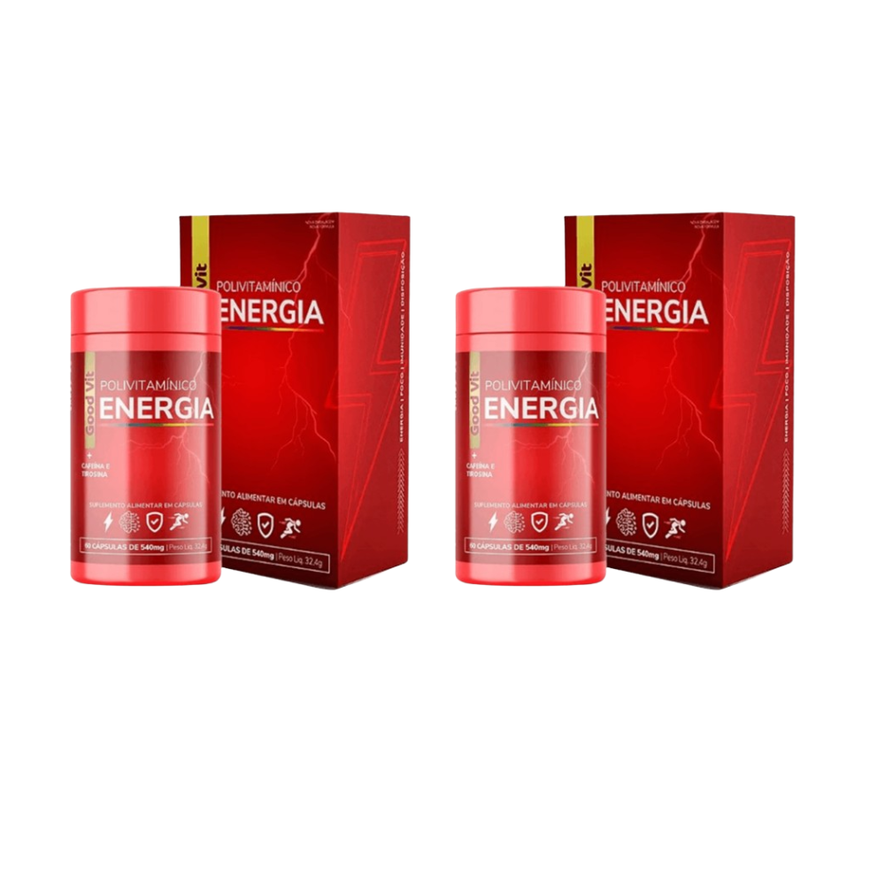 Polivitamínico Energia 60 Cápsulas