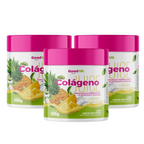 Colágeno Hidrolisado Juice Abacaxi Hortelã 200g