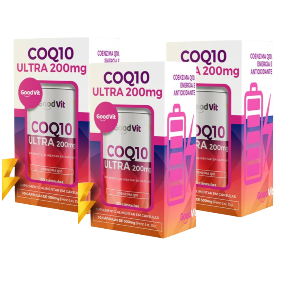 Coenzima Q10 Ultra 200mg 30 Cápsulas