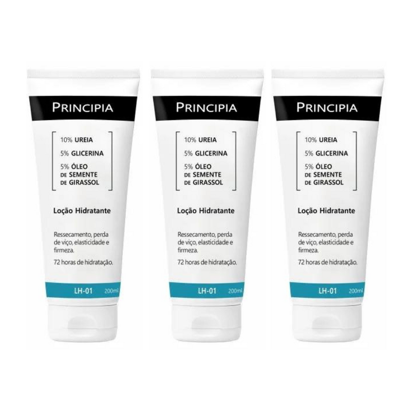 Loção Hidratante Principia Skincare LH-01 Ureia + Glicerina 200ml