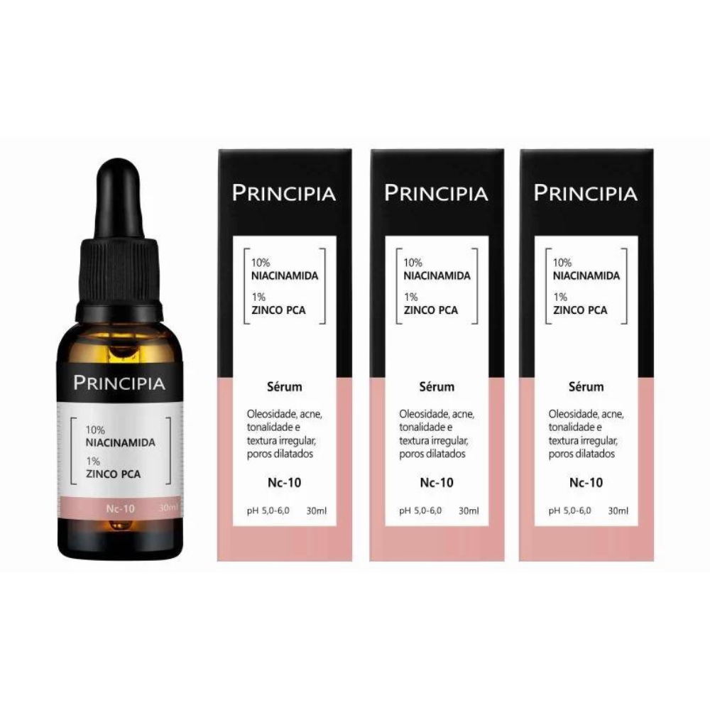 Sérum Facial Nc-10 Principia 10% Niacinamida + 1% Zinco PCA 30ml