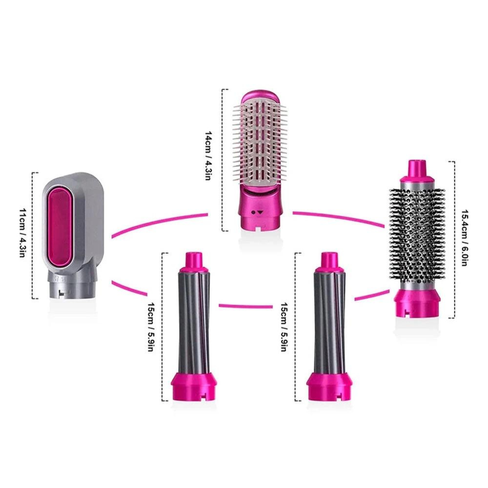 Escova Modeladora HairTech 5 em 1