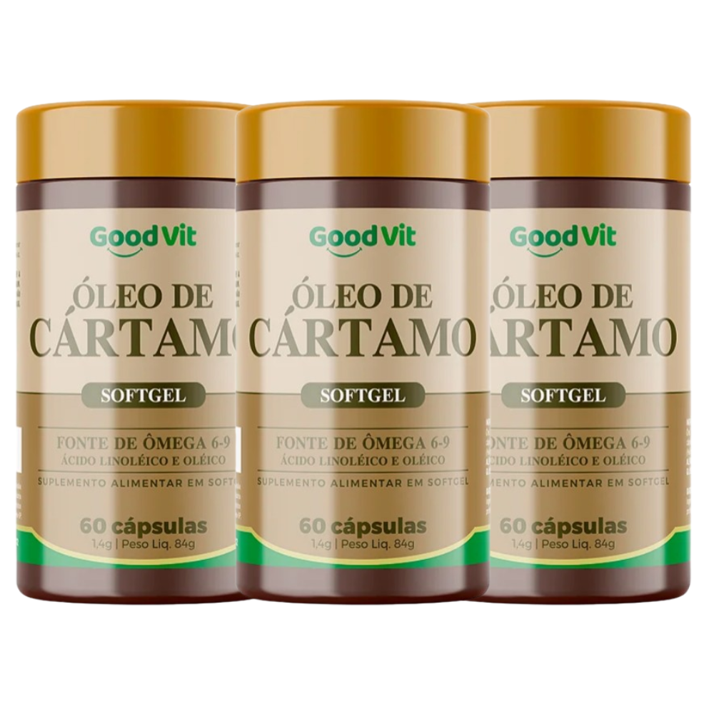 Óleo de Cártamo 60 Cápsulas