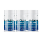 Arginina 100% Concentrada (Vasodilatador) 60 Cápsulas