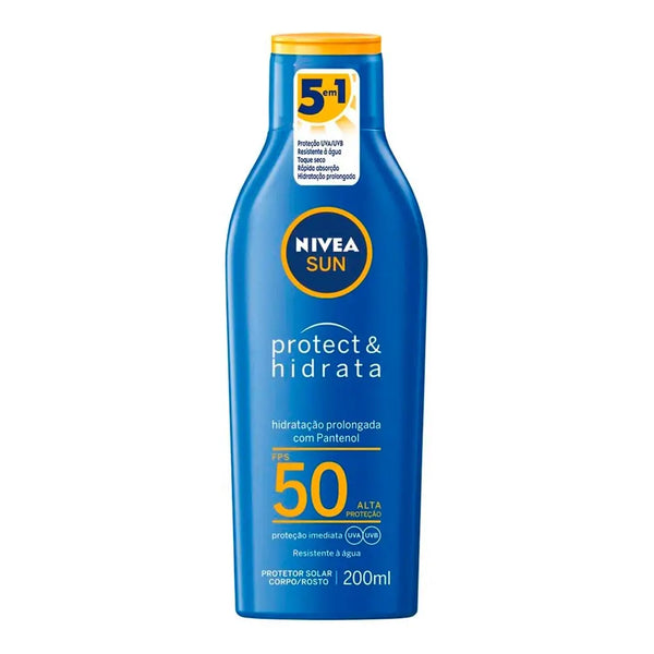 Protetor Solar Nivea Sun Protect & Hidrata FPS50 200ml