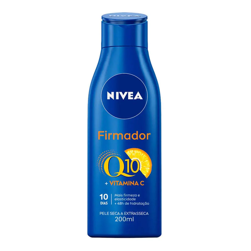 Loção Hidratante Corporal Nivea Firmador Q10 + Vitamina C Pele Seca 200ml