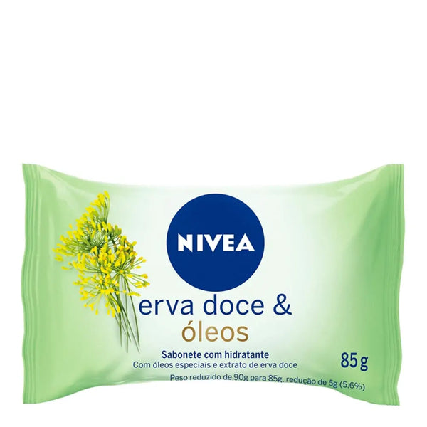 Sabonete em Barra Nivea Erva Doce & Óleos 85g