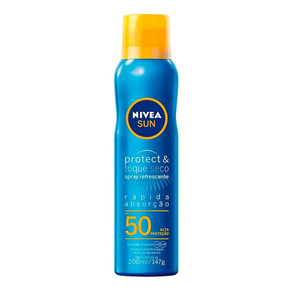 Protetor Solar Aerosol Refrescante FPS 50 Nivea Sun 200ml