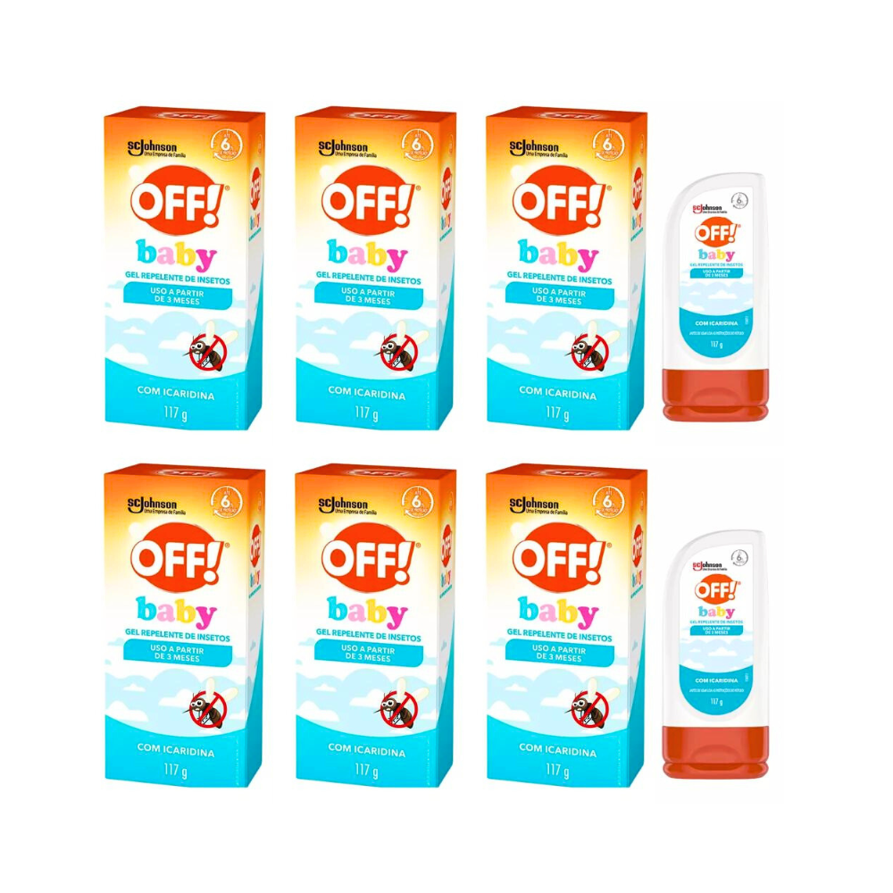 Repelente Gel Baby Contra Mosquito Da Dengue A Partir 3 Meses