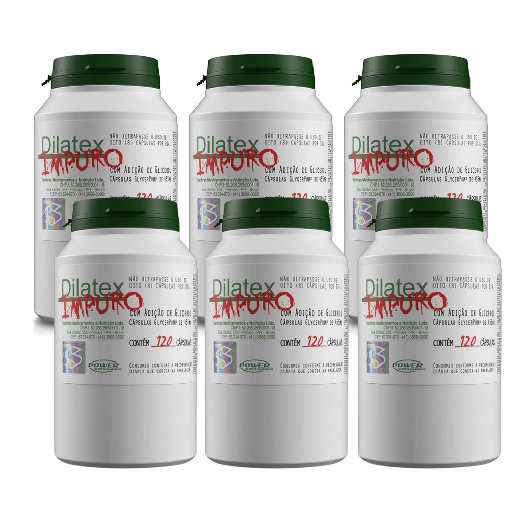 Dilatex Impuro 120 Cápsulas