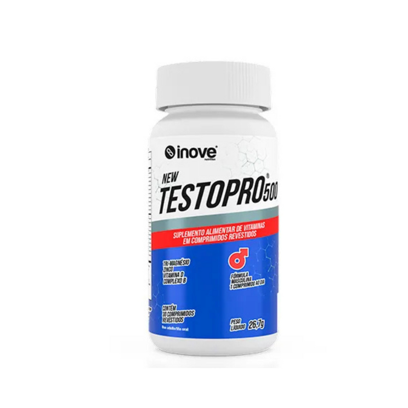 Testopro 500 Com 30 Comprimidos Revestidos