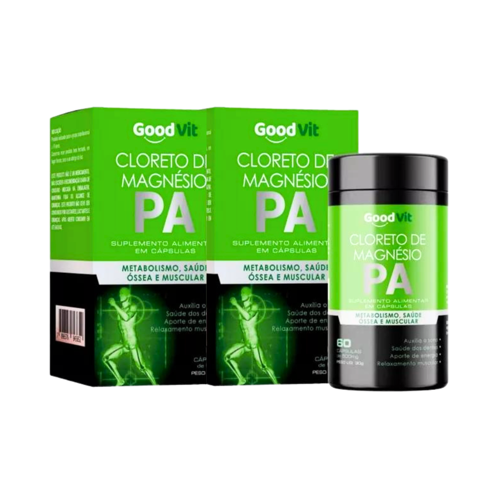 Cloreto De Magnésio P. A. 60 Cápsulas - farmafine.com.br