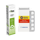 Kit Tadalafila Eurofarma 20mg + Gel Lubrificante Rilex Menta 50g