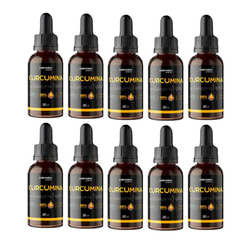 6 Frascos Curcumina Gotas - farmafine.com.br