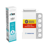 Kit Tadalafila Eurofarma 20mg + Gel Lubrificante Rilex Tradicional 50g