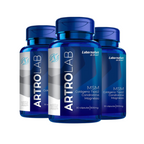 Colágeno Tipo 2 Artrolab 600mg Com 30 Cápsulas Kit 3 Frascos - farmafine.com.br