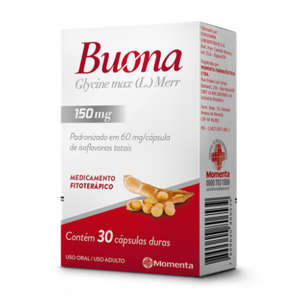 Buona 150mg Eurofarma - 30 Cápsulas