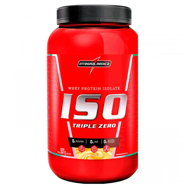 Whey Iso Triple Zero - Sabor Baunilha - Integralmédica (907g) - Whey Iso Triple Zero - sabor BAUNILHA - IntegralMédica (907g)