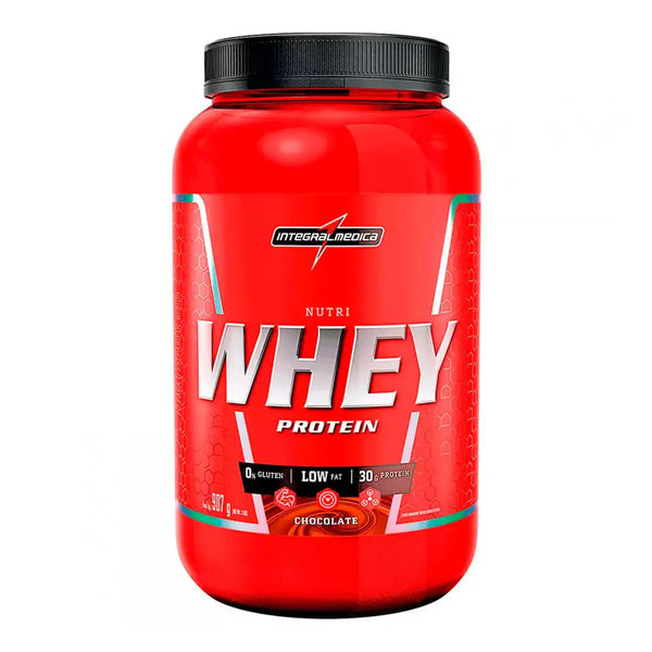 Nutri Whey Protein Integral Médica Chocolate 907g