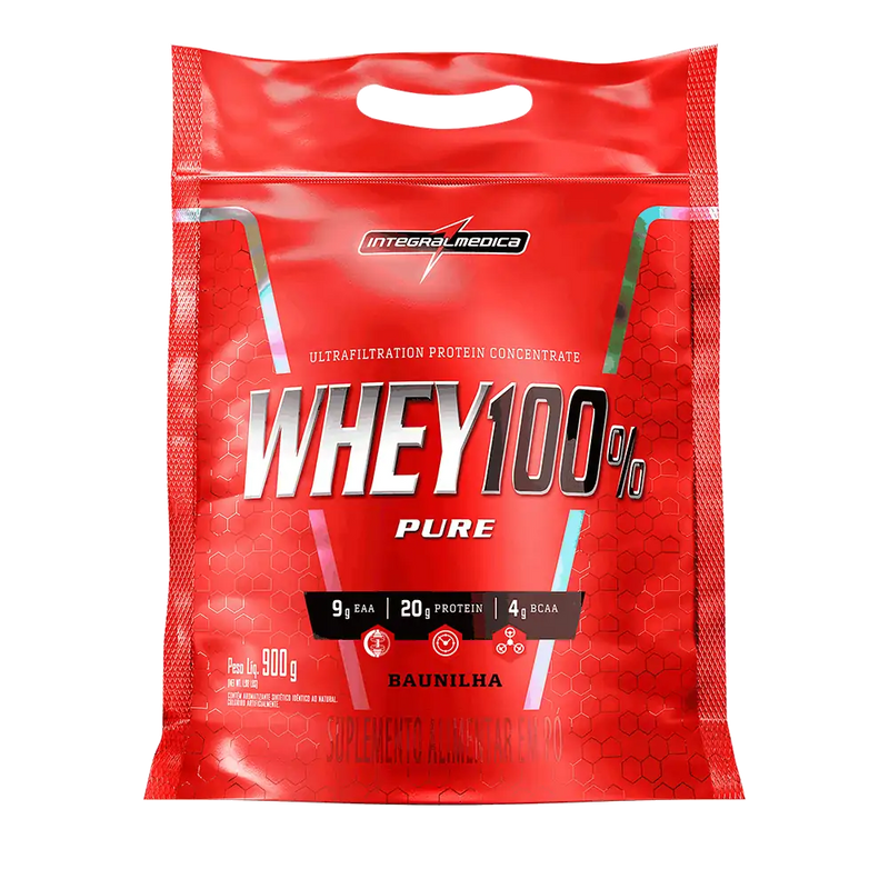 Whey 100% Pure sabor Baunilha 907g - Integral Médica