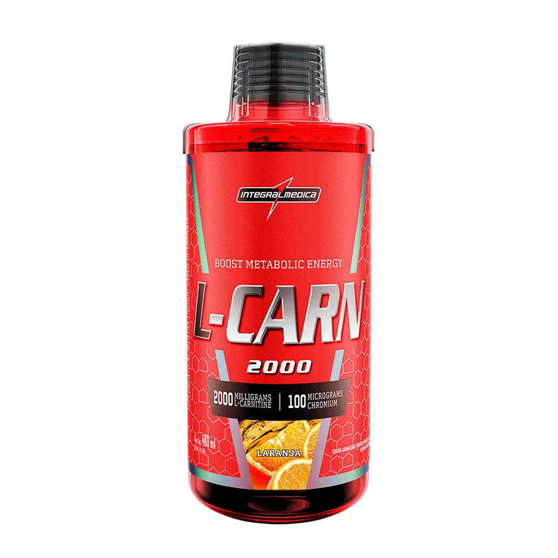 L-CARN 2000 líquida - Laranja - 480 ML