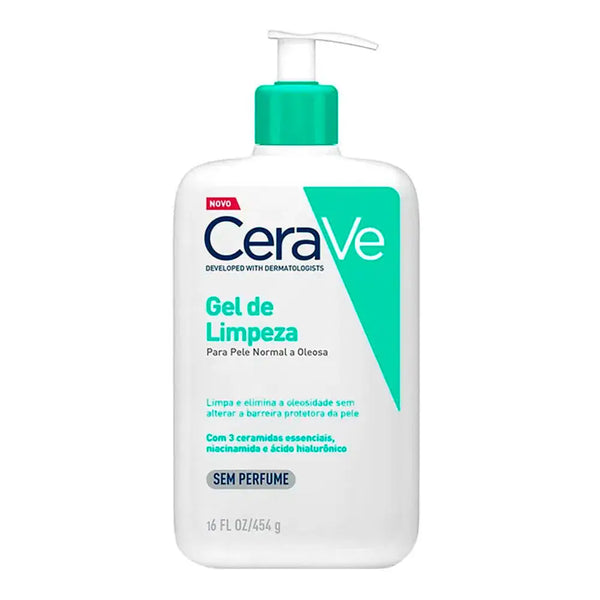 Gel de Limpeza CeraVe Pele Oleosa 454g