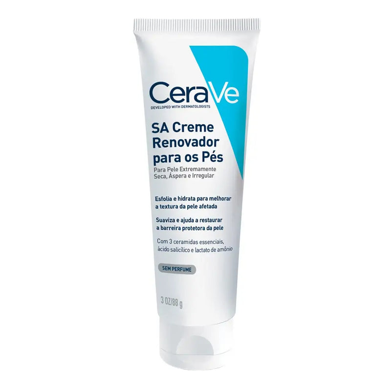 Creme CeraVe Renovador Para os Pés 88g