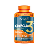 Ômega 3 Tripla Fonte Dha + Epa + Ala 1000Mg Katiguá Com 120 Cápsulas Gel