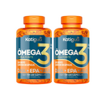Ômega 3 Tripla Fonte Dha + Epa + Ala 1000Mg Katiguá Com 120 Cápsulas Gel