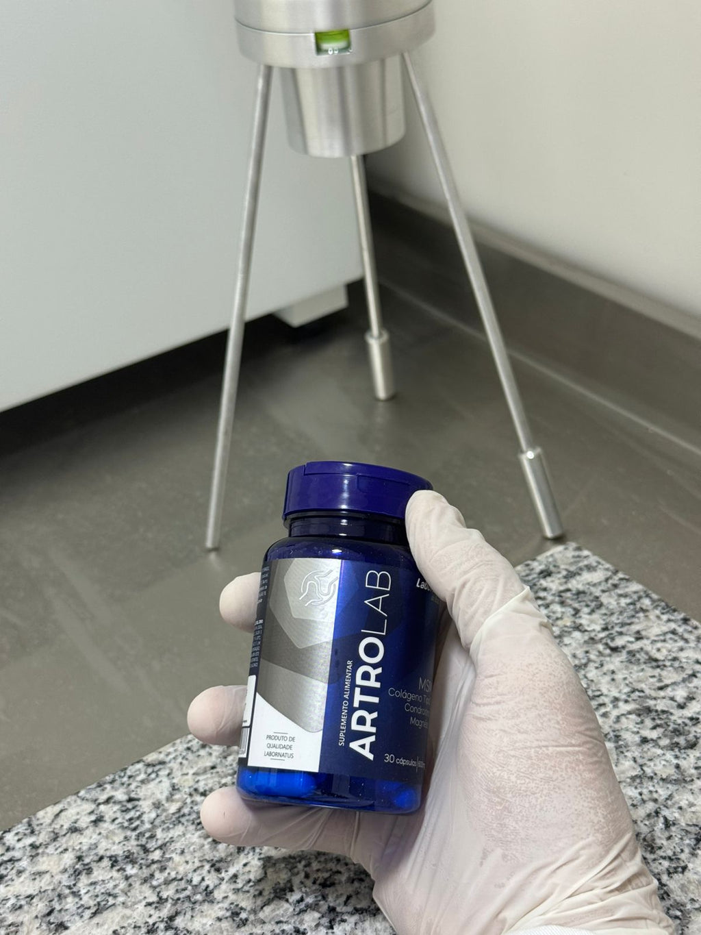 Artrolab Metilsulfonilmetano + Condroitina + Colágeno Tipo 2 + Magnésio 600Mg 30 Cápsulas