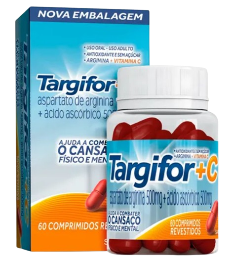 Targifor 500mg + 500mg Sanofi 60 Comprimidos Revestidos