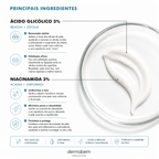 Ácido Glicólico Creme Facial Dermabem Clinical Formulations 100g