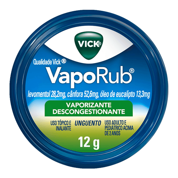 Vick VapoRub Descongestionante Pomada 12g