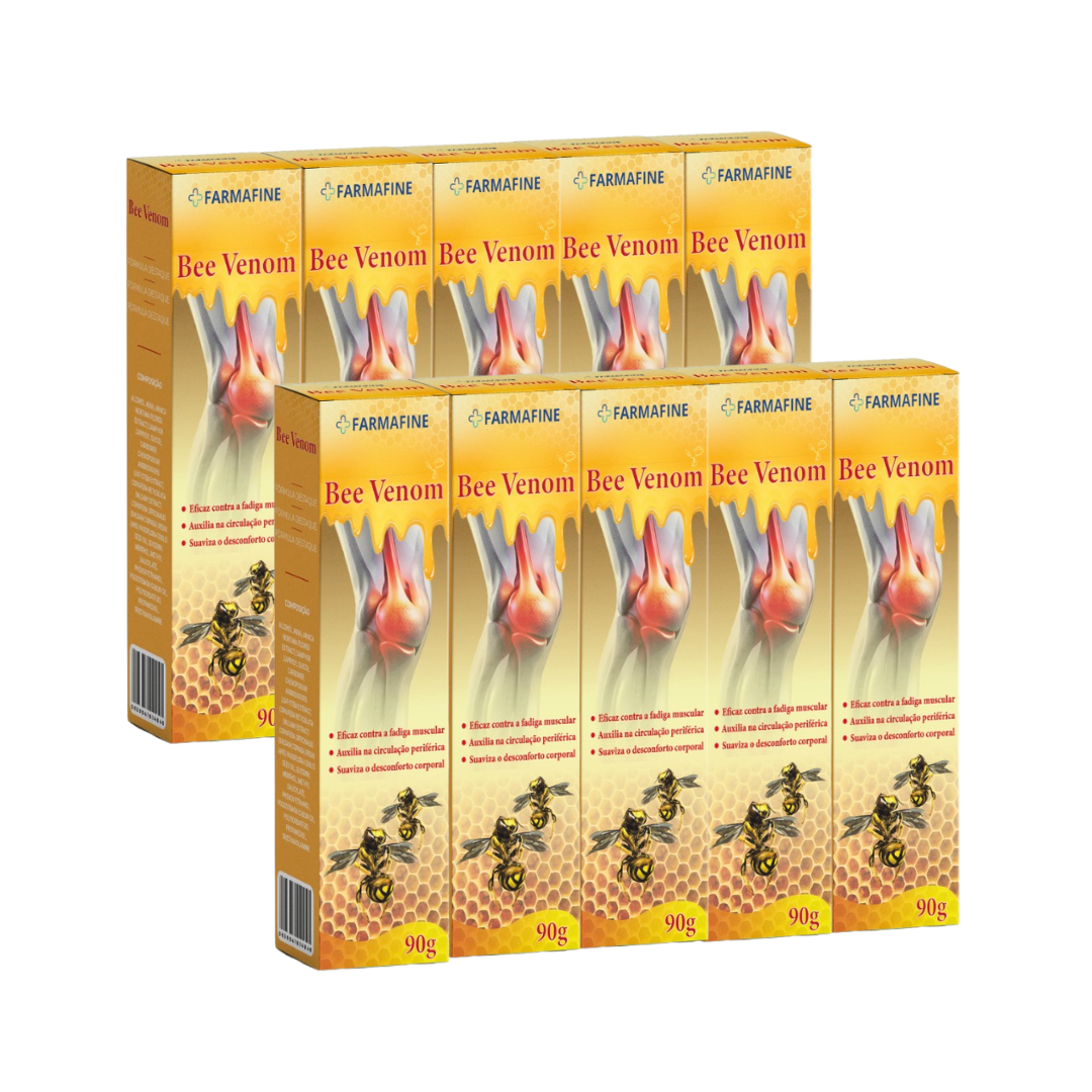 Bee　DEFLON フィン Kit 10 Bee Venom Zelândia 90g Farmafine