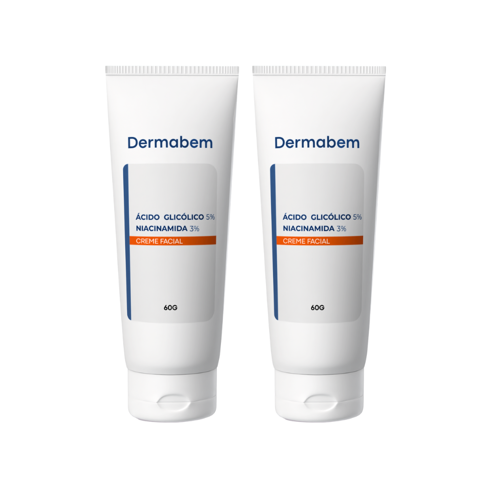 Dermabem Ácido Glicólico + Niacinamida Creme Facial 60g