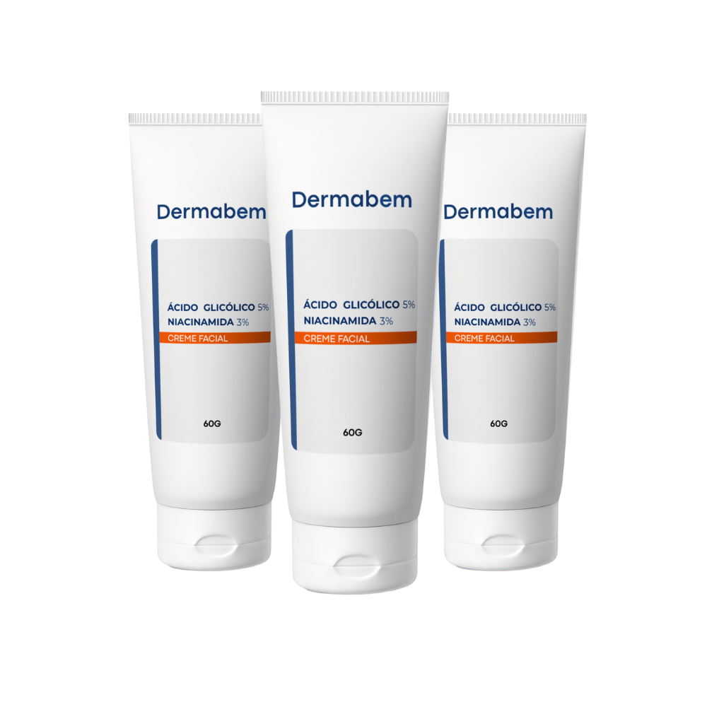 Dermabem Ácido Glicólico + Niacinamida Creme Facial 60g