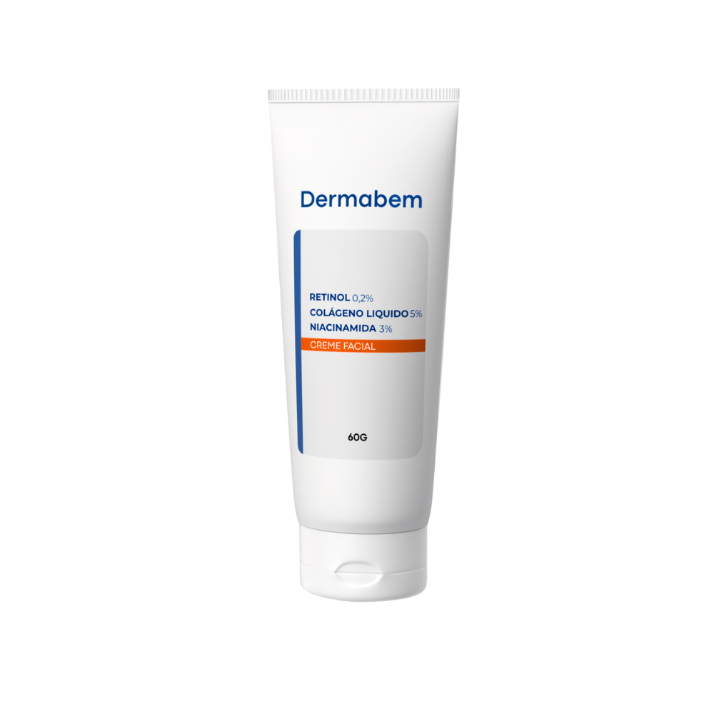 Dermabem Retinol + Niacinamida + Colágeno – Creme Facial 60g