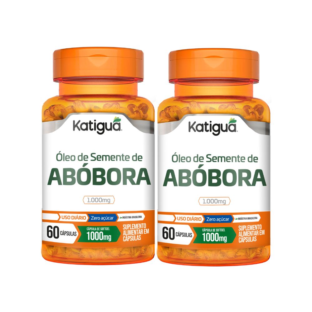 ÓLeo De Semente De Abóbora Katiguá 60 Cápsulas
