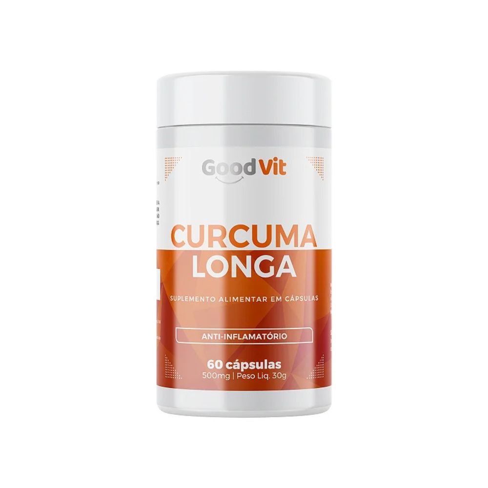 Cúrcuma Longa Com 60 Cápsulas