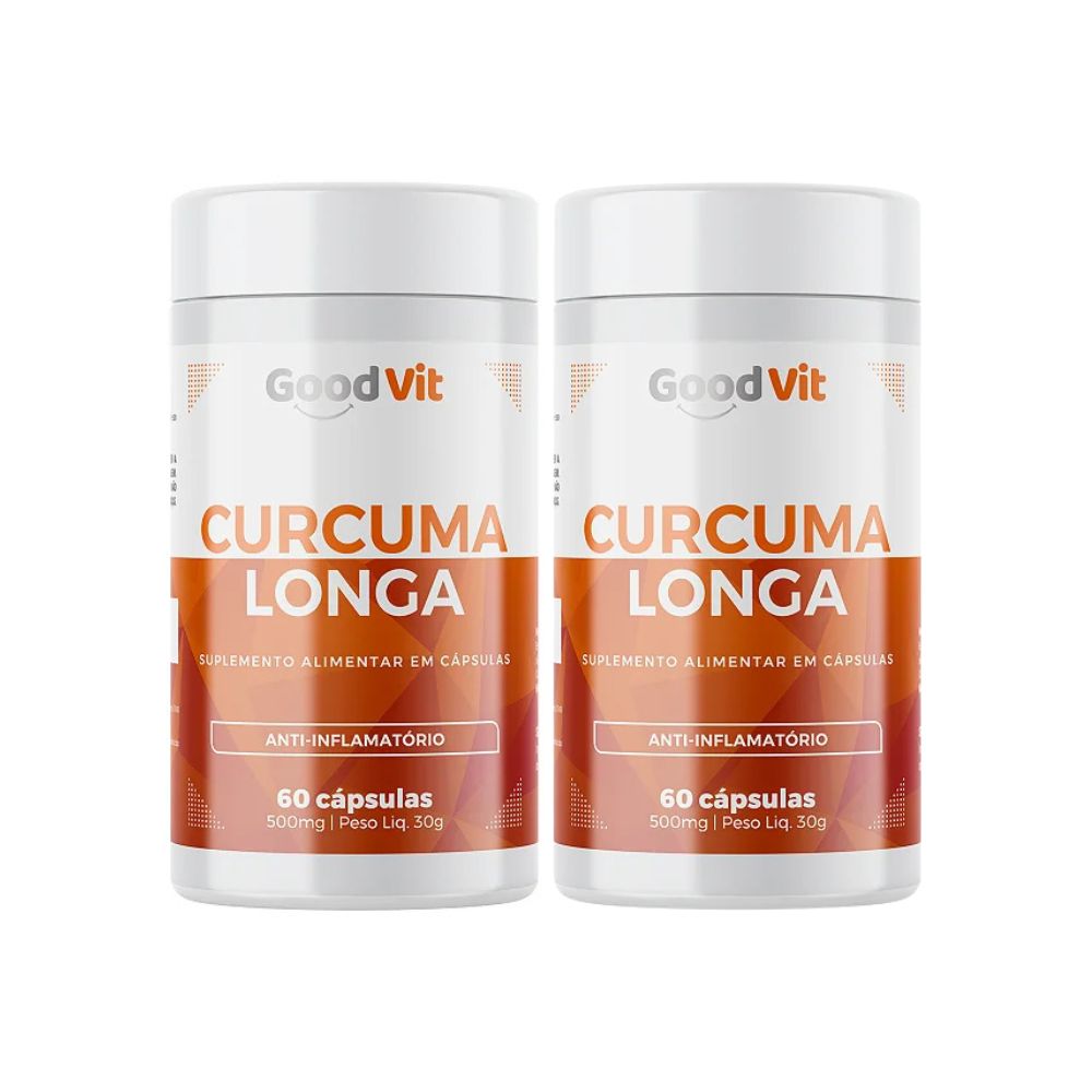 Cúrcuma Longa Com 60 Cápsulas