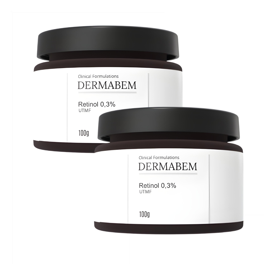 Retinol 0,3% Creme Facial Anti-idade Dermabem Clinical Formulations 100g
