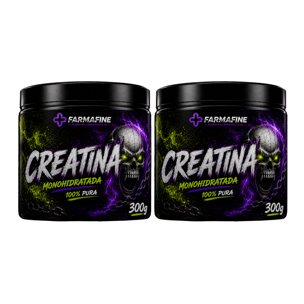 Creatina Pura 300g Farmafine Laboratório