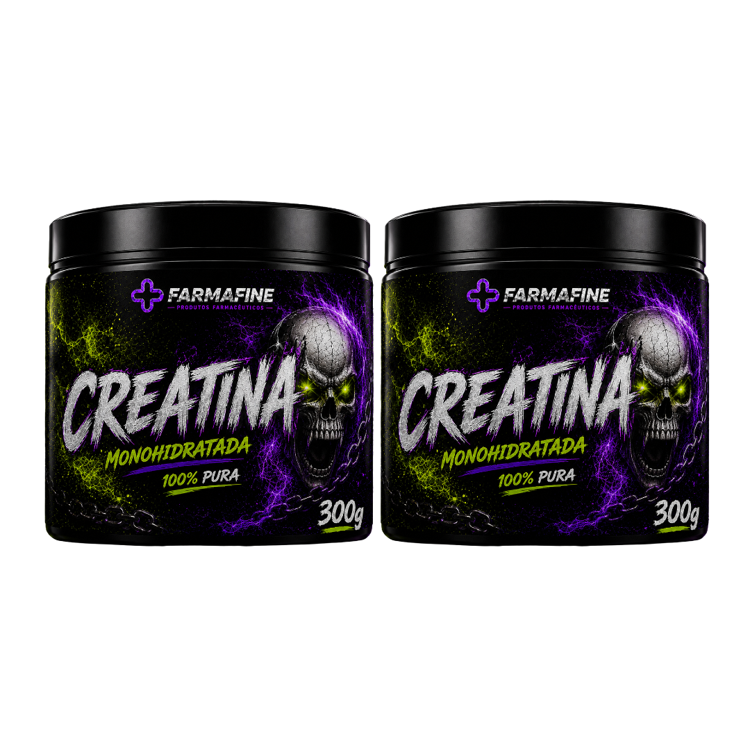 Creatina Pura 300g Farmafine Laboratório