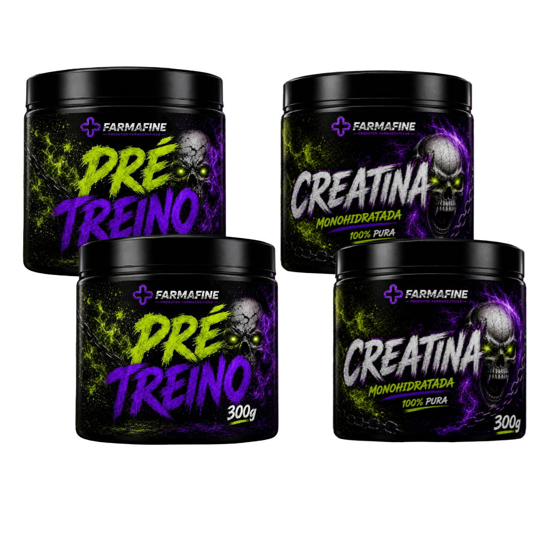 Pré-Treino Farmafine 300g | Com Beterraba, Beta-Alanina, L-Arginina, Taurina, Gengibre, Guaraná e L-Tirosina