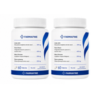 Fórmula Masculina 1000 mg | Long Jack + Feno Grego + Maca Peruana + Panax Ginseng | Fórmula Exclusiva da Farmafine
