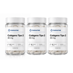 Colágeno Tipo 2 40mg Laboratório Farmafine Com 30 Cápsulas