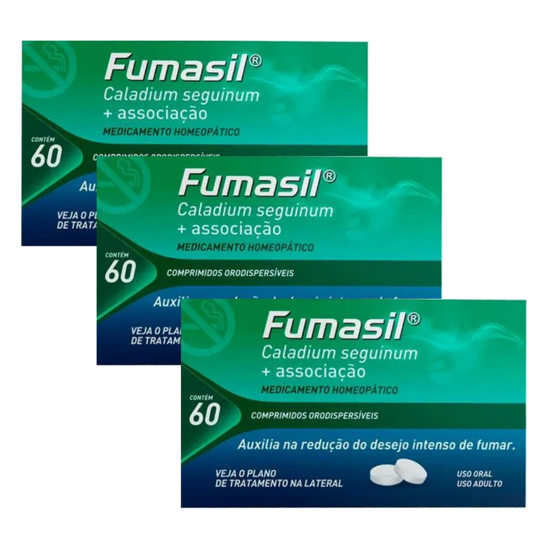 Fumasil 300mg FQM 60 Comprimidos - farmafine.com.br